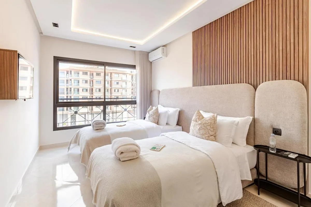 Design Calme Luxe Fibre Ultra-Rapide 2Ch Apartment Marrakesh